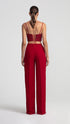 Scarlet Sweetheart Crop Top